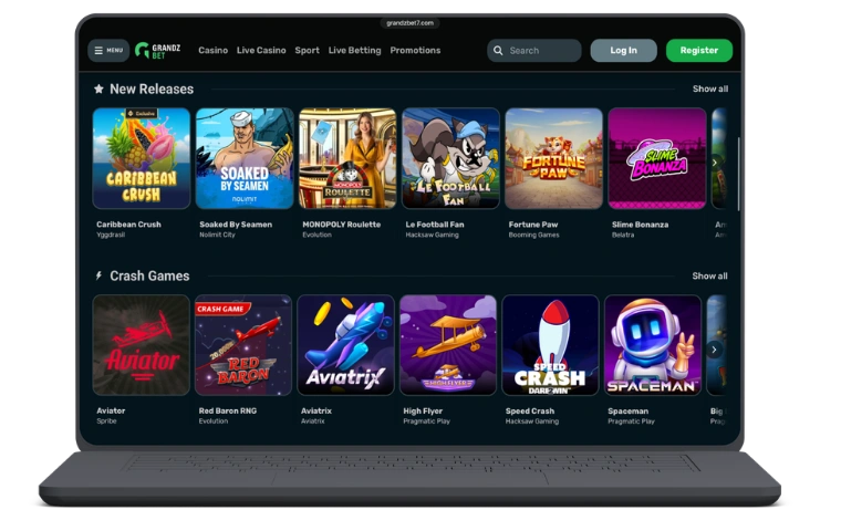Grandz Bet online casino